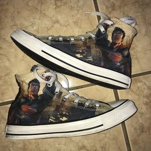 Converse Superman Hightop Chuck Taylors